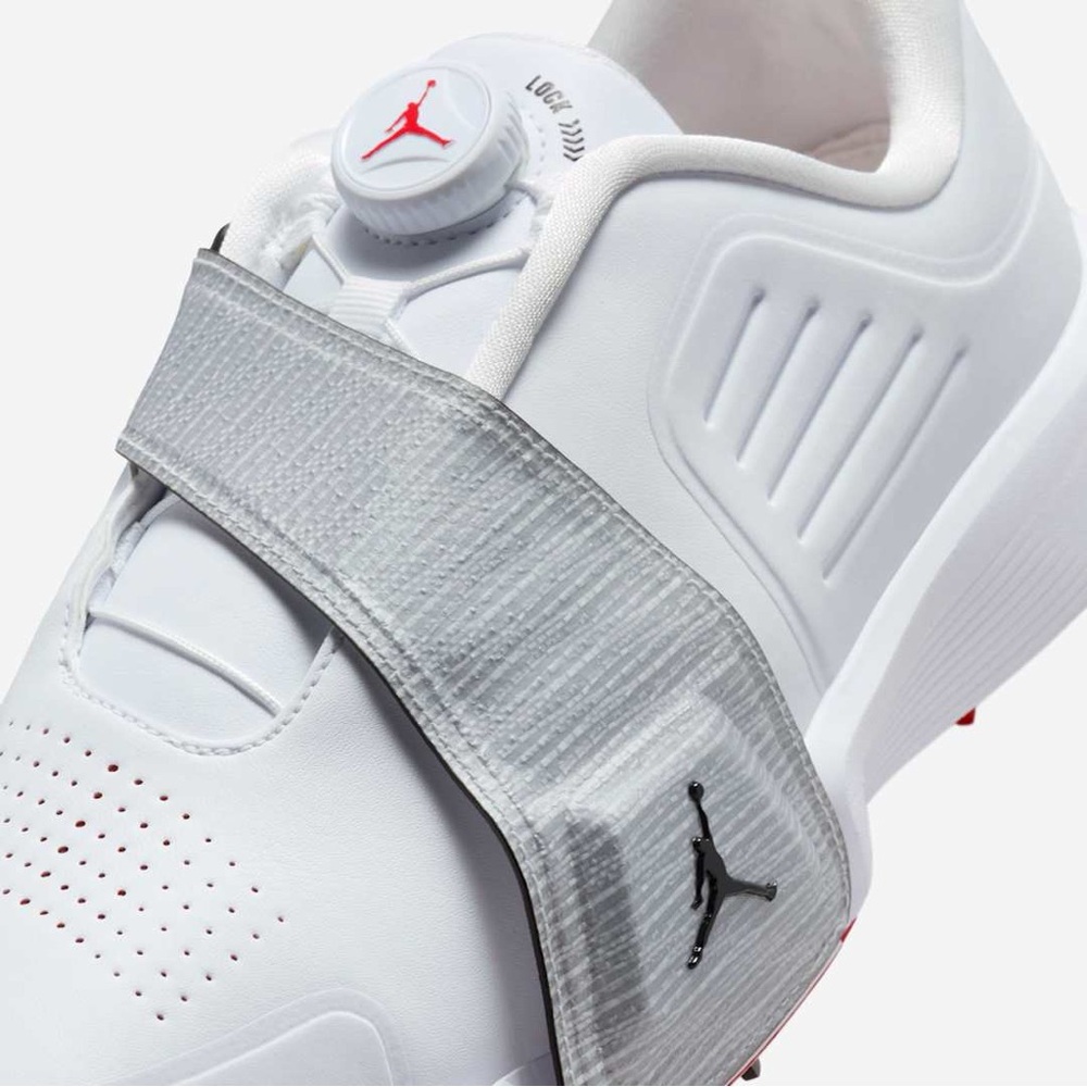 NIKE AIR JORDAN REV WHITE GOLF SHOES SIZE MEN’S 7.5 BRAND NEW - FV6338-100 New - Picture 7 of 9